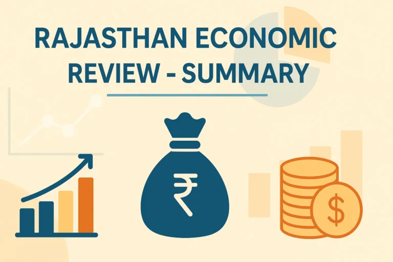 rajasthan economic review summary