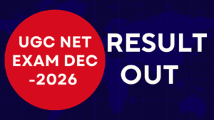 UGC NET Result 2026