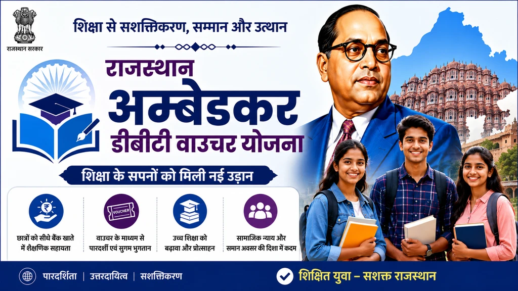 राजस्थान अम्बेडकर डीबीटी वाउचर योजना 2026