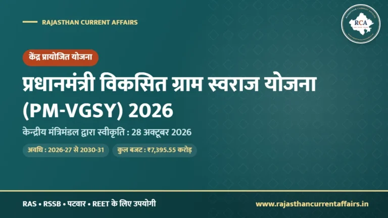 प्रधानमंत्री विकसित ग्राम स्वराज योजना (PM-VGSY) 2026